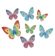 Picture of WAFER BUTTERFLIES ASSORTED 6CM X  PC